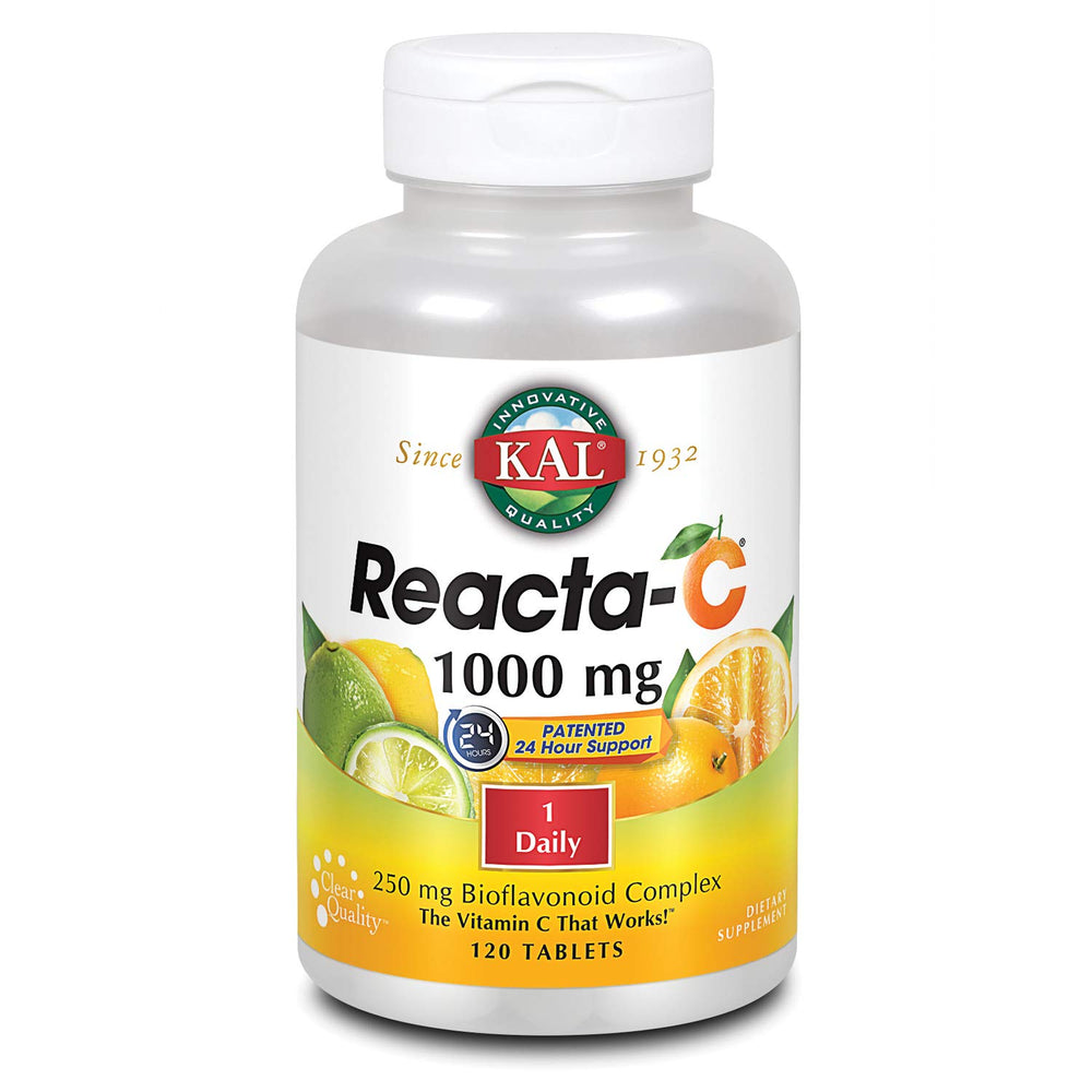 KAL Reacta-C with Bioflavonoids bottle front view