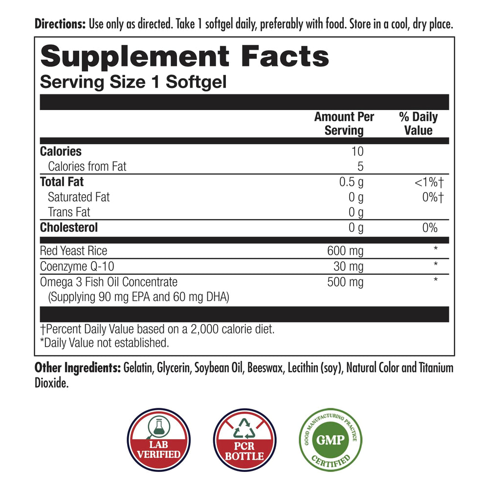 Softgel capsules illustrating easy-to-swallow format