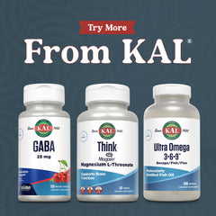 60 tablets bottle of KAL Think Magnesium L-Threonate