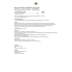 KAL Vitamin D-3 1000 IU ActivMelt lemon micro tablets close-up