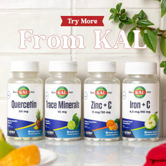 Lemon lime flavor citrus imagery for Vitamin D-3 ActivMelt