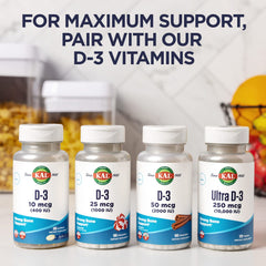 Bottle label showing 100 servings