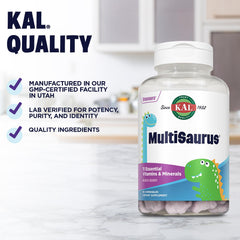 KAL MultiSaurus packaging and bottle