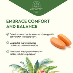 SAM-e 1100mg tablets close-up