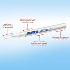 No-drip gel dispensing from a slim pen-like applicator