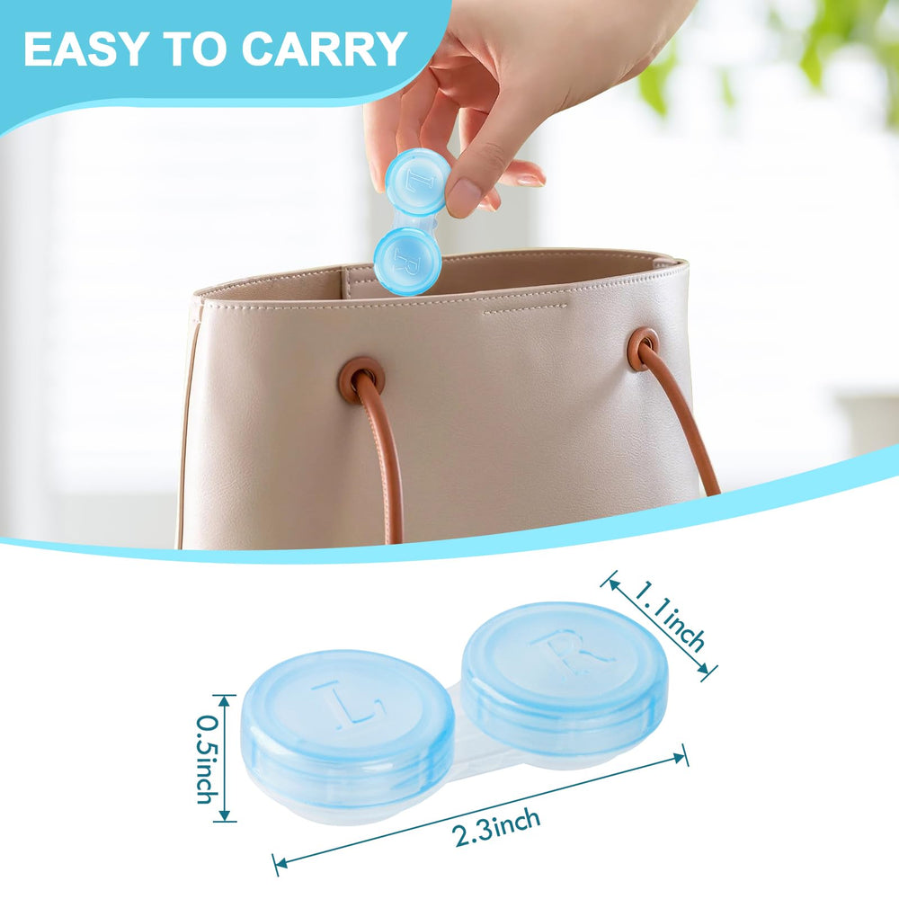 Five-color KAOPET contact lens case assortment