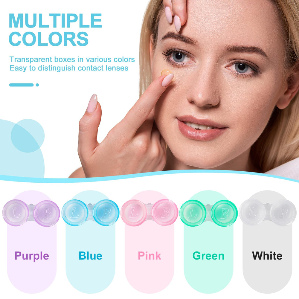 Screw-top leak-proof lid on a KAOPET contact lens case