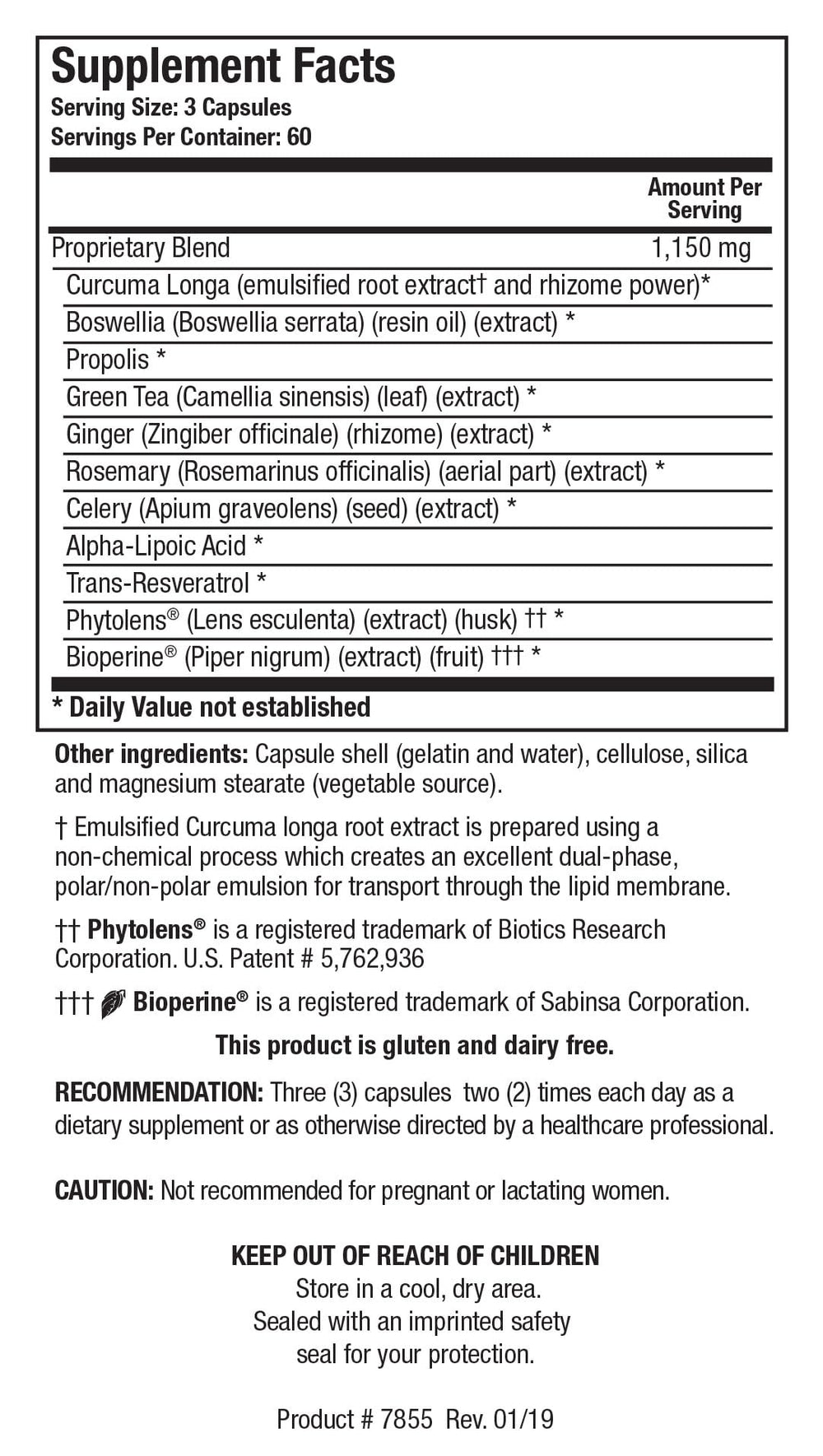 Propolis component in KappArest Turmeric Capsules