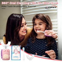 Universal silicone brush head for KAQINWX kids toothbrush