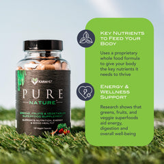 Whole-food ingredients and superfoods in KaraMD Pure Nature