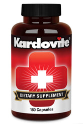 Kardovite Herbal Circulation Support Capsules bottle with 180-count label