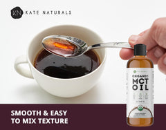MCT Oil supporting keto lifestyle and energy