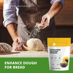 Gummies made with sunflower lecithin powder