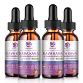 Kava Kava root extract drops bottle label
