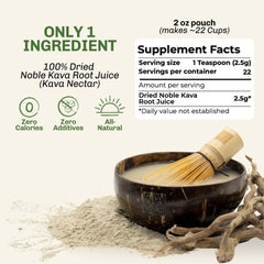 Close-up of Kavahana Balance Edition Kava Nectar Powder texture