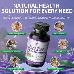 Graphic illustrating 50% kavalactones in kava formula