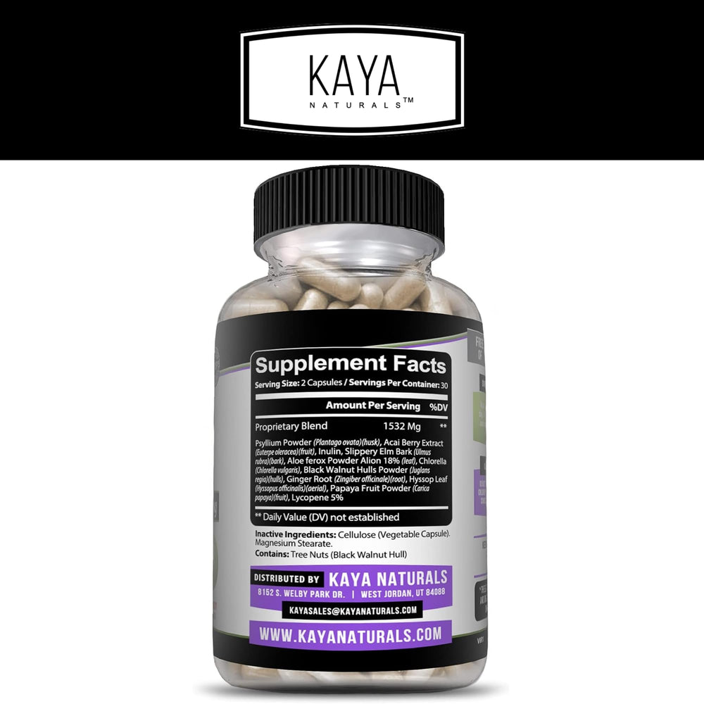 Acai berry extract ingredient highlight for Kaya Naturals Max Detox