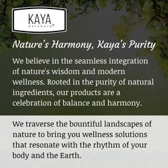 Lifestyle image promoting daily wellness with Kaya Naturals Max Detox