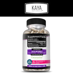 Close-up of Kaya Naturals capsules