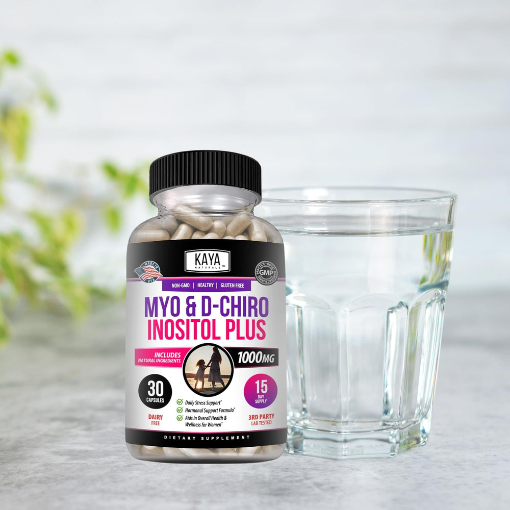 Front packaging of Kaya Naturals bottle