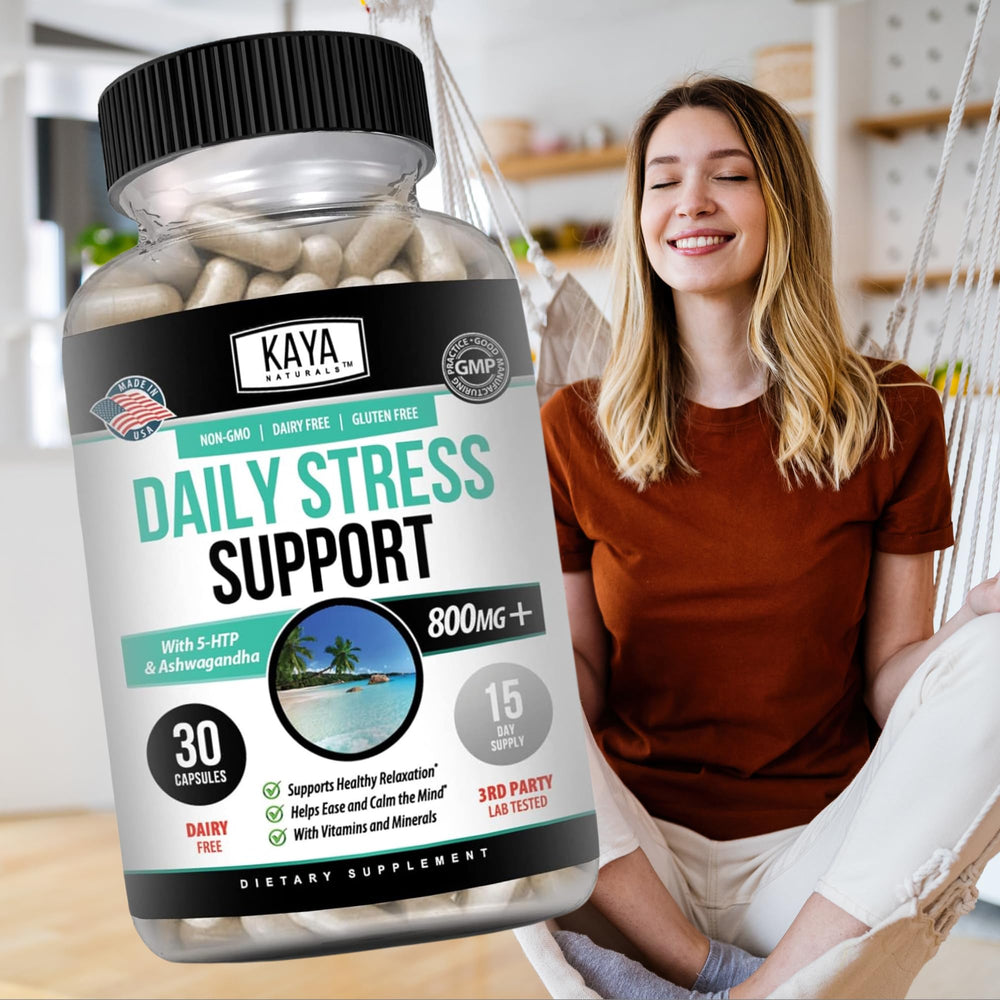 Mood support and calm imagery for Kaya Naturals