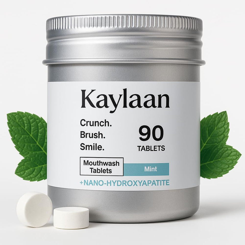 Kaylaan Mint Mouthwash Tablets - 90 count box