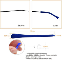 Anti-slip design preventing glasses from slipping