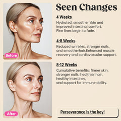 Scoop of KEDISOM Bovine Colostrum Powder being added to a glass