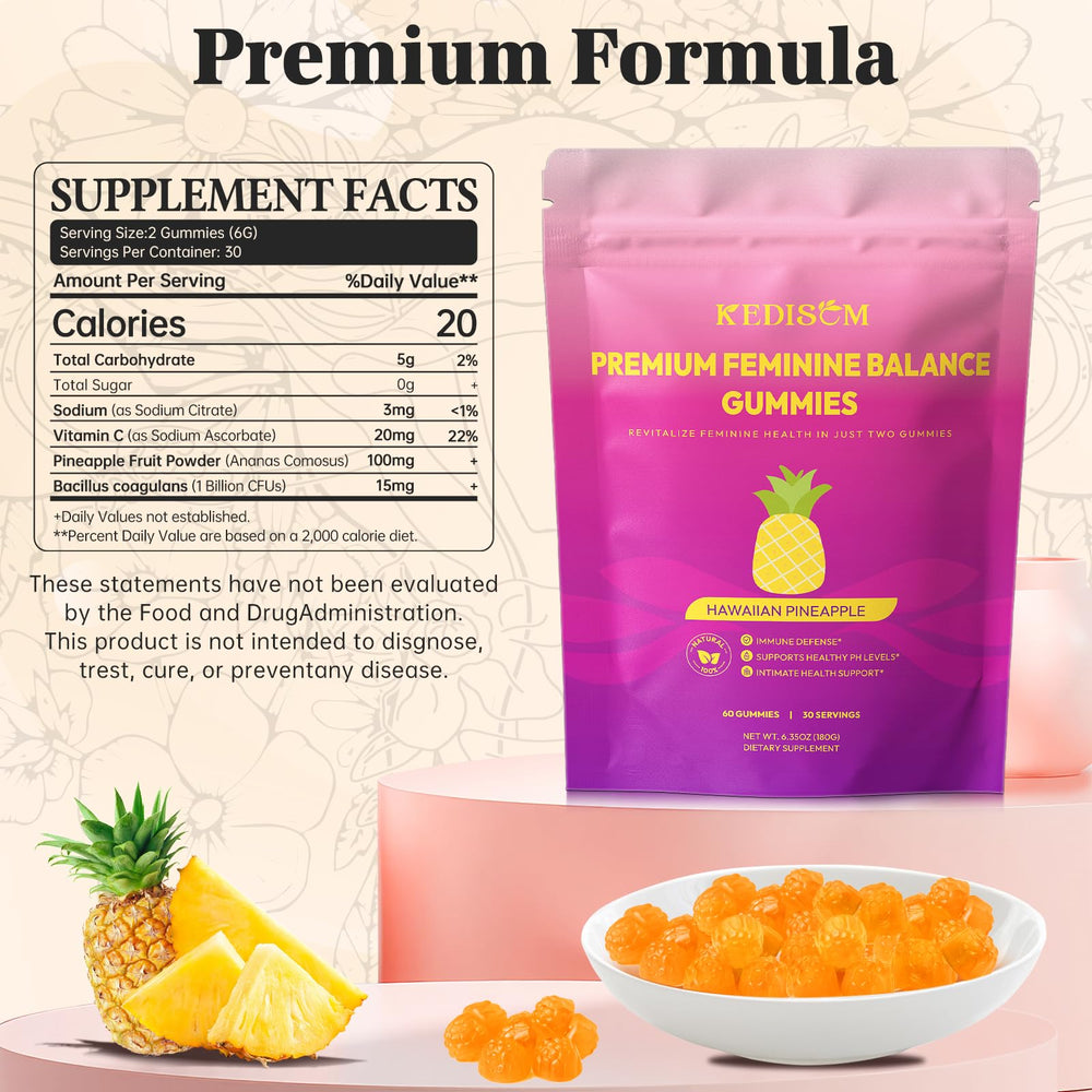 Immune support benefits graphic for the gummies