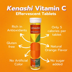 Kenashi Vitamin C three-pack packaging
