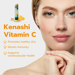 Ingredients: magnesium, zinc, vitamin E, and potassium in Kenashi Vitamin C