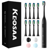 Keosaa ALB-927 electric toothbrush front view in black