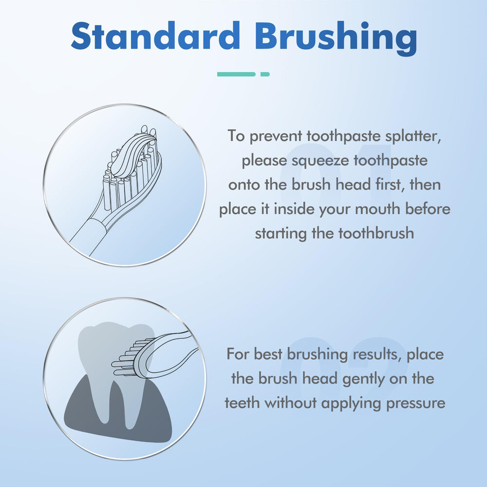 Included 8 original brush heads