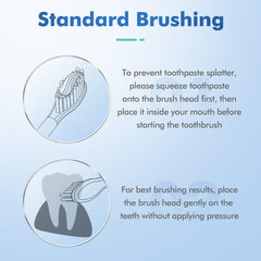 Included 8 original brush heads