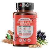 KeosPharma Blood Sugar Complex bottle front view