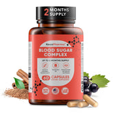 KeosPharma Blood Sugar Complex bottle with 60 capsules