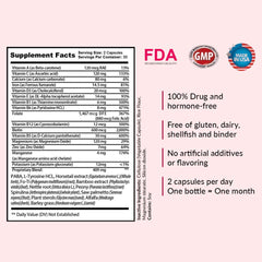 Saw Palmetto and natural ingredients for hair health