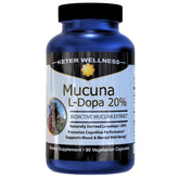 Packaging of Keter Wellness Mucuna Pruriens L-Dopa 20% Velvet Bean 90 capsules
