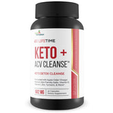 Hero shot of Keto + ACV Cleanse bottle