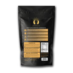 Scooped Keto Brainz Nootropic Creamer being added to coffee