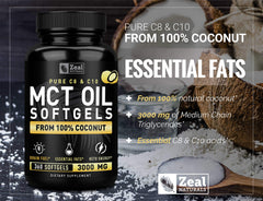MCT capsules for keto coffee