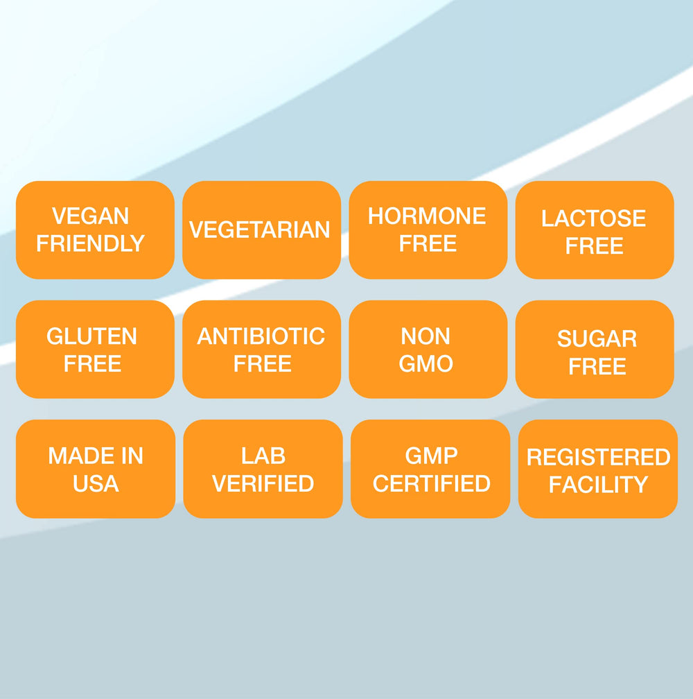 Packaging showing 60 veggie capsules per bottle