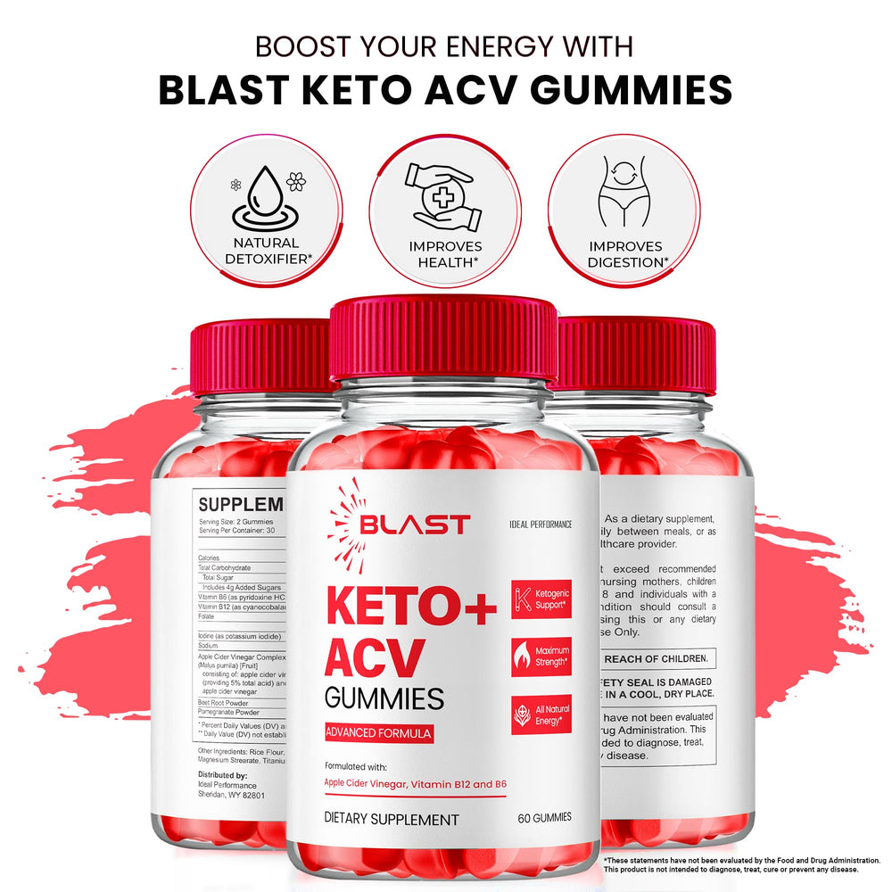 Keto-friendly supplement Blast Keto ACV Gummies on diet plan