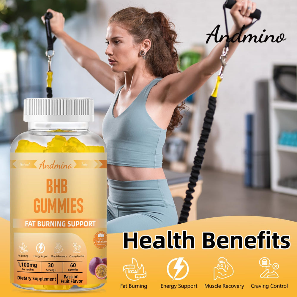 Passion fruit flavored gummies on a white background