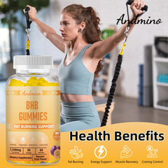 Passion fruit flavored gummies on a white background