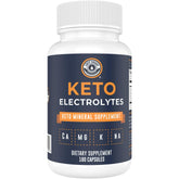Left Coast Performance Keto Electrolyte Supplement bottle, 180 capsules