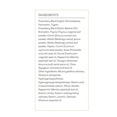 Keto-friendly dietary supplement label