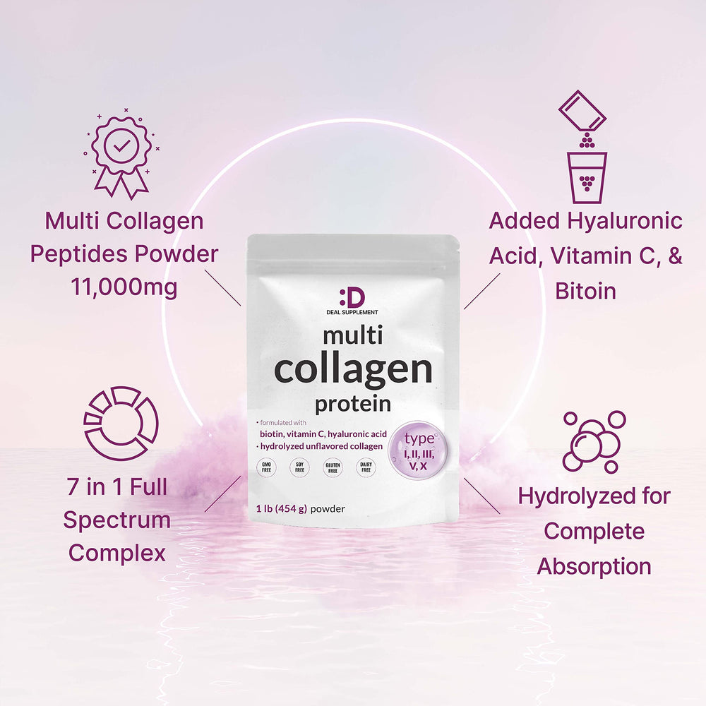 Unflavored collagen powder suitable for keto and paleo
