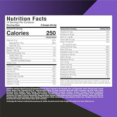 Keto Science Ketogenic Meal Shake vanilla serving scoop highlights convenient portion for keto meals.