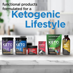 Person exercising for ketosis support with Keto Science Ketones Powder